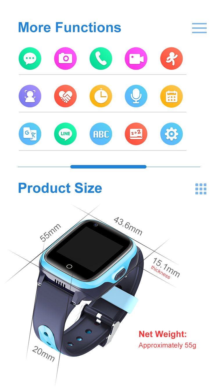 wonlex kt15 kids smart watch